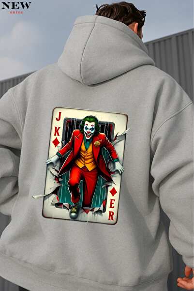 New Shine Φούτερ με στάμπα Joker