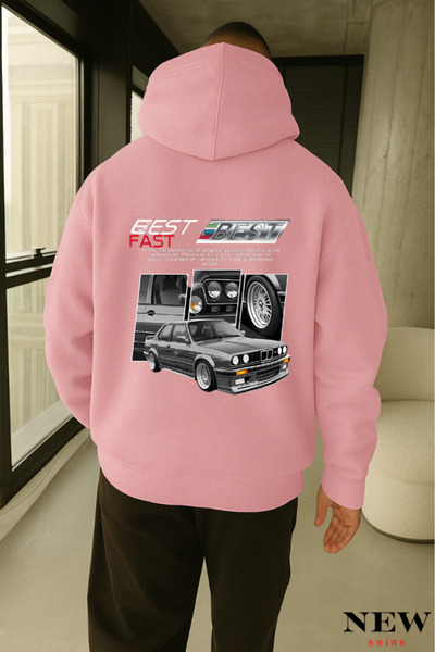 New Shine Φούτερ με στάμπα αυτοκινήτου