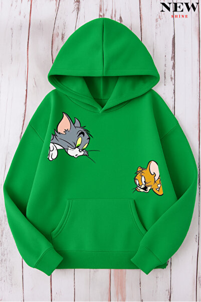 New Shine Hanorac cu imprimeu Tom și Jerry