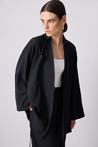 Touché Privé Kruvaze Kimono Set