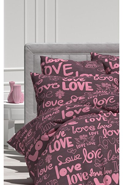 İsmail Gürel Set de lenjerie de pat pentru o persoană, husă de pernă din bumb...