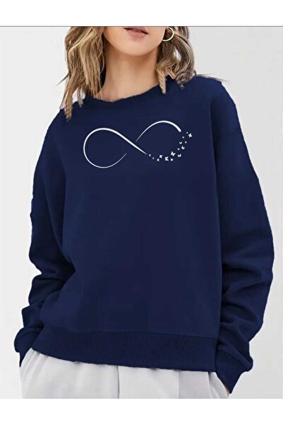 tkn your style Unisex dukserica sa beskonačnim print dizajnom, trend Oversize...