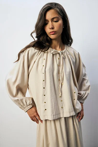 Touché Privé Troklu Bluz Skirt Set