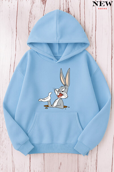 New Shine Hanorac Imprimat Iepure