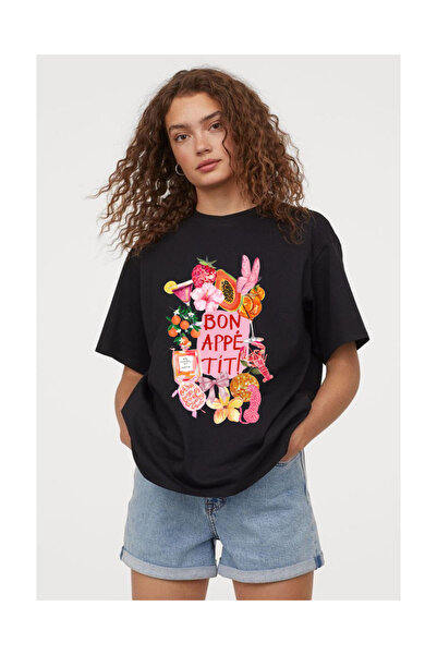 Tubinyoo تي شيرت بونابيت بتصميم كبير الحجم