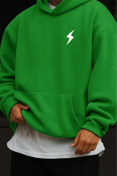 New Shine Суитшърт Lightning Print