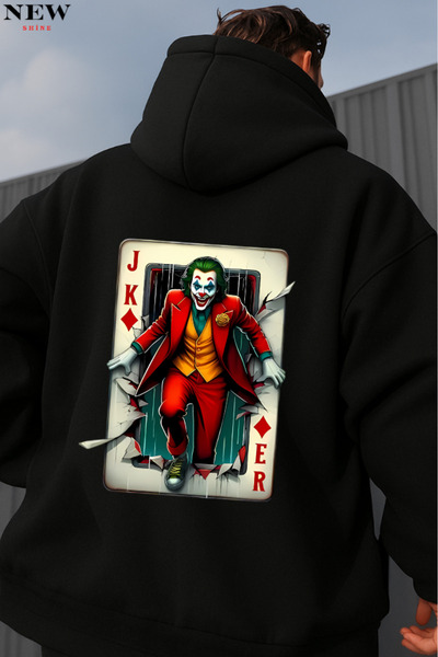 New Shine Φούτερ με στάμπα Joker