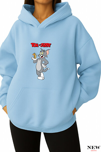 New Shine Tom and Jerry Printed Sweatshirt
