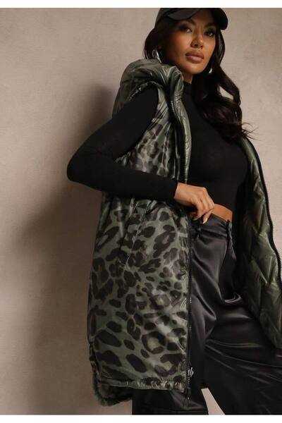 GLAMSI Long vest with two sides