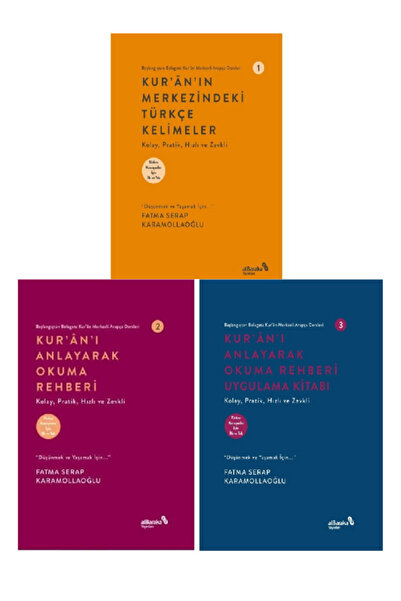 Albaraka Yayınları KURANI ANLAYARAK OKUMA 1-2-3- SET FATMA SERAP KARAMOLLAOĞLU