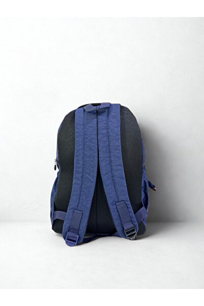 ROSSO Unisex School Backpack Crinkle Water-Proof Fabric Junior High School College Backpack