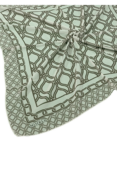 mim eşarp Eșarfe egiptene Eșarfă cu model crepon imprimat