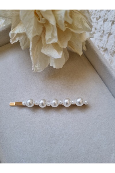 Gemnest Accessories İncili Tel Toka