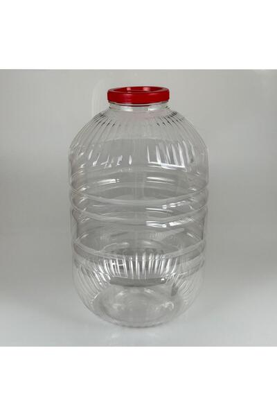 Ahsa Ticaret 1 Pcs 20 Liter Pet Jar - Pickling and Olive Container - Lightweight and Easy to Use