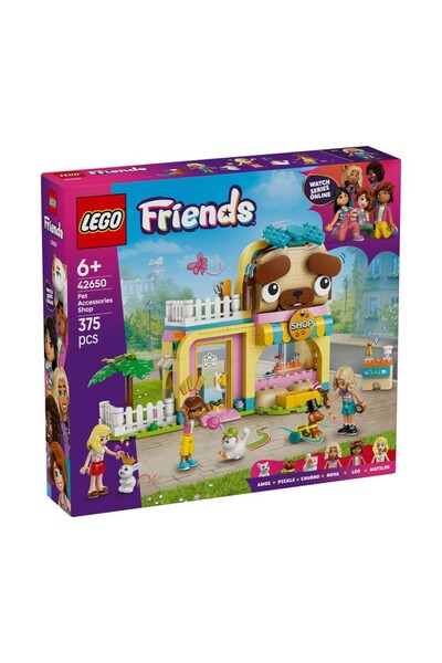 NW NessiWorld Nessiworld 42650 متجر إكسسوارات الحيوانات الأليفة Lego Friends 375 قطعة +6 سنوات