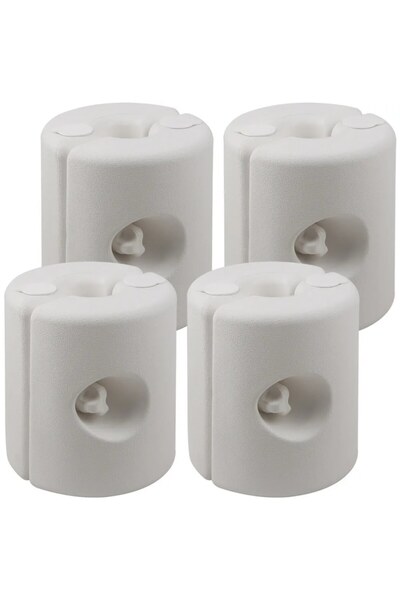 Deuba Set of 4 flag leg weights, Deuba, White