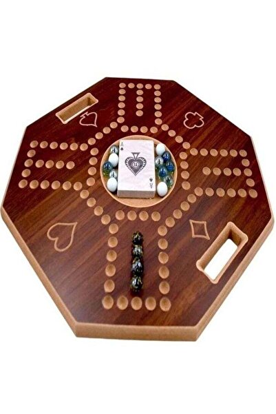 Jackaroo The Royal Card and Board Set with 16 Marble Stones
