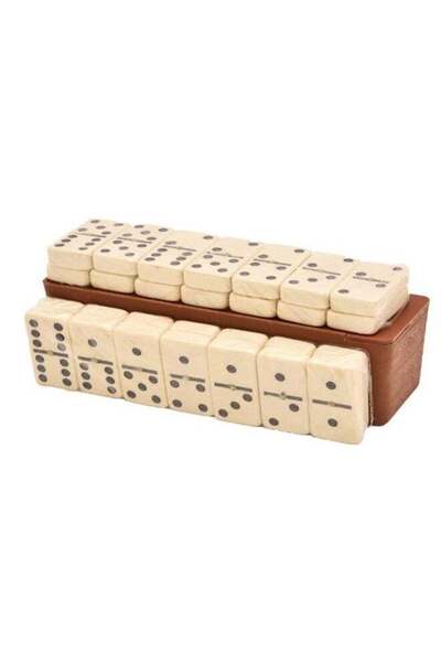 Generic مجموعة دومينو جامبو كبيرة مكونة من 28 قطعة