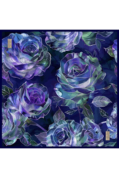 LA BOUTIQUE وشاح خريفي 2558-05 90X90