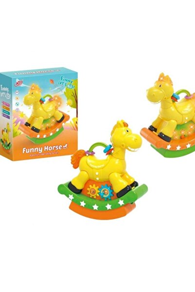 Toybox Rocking Horse Toy with Music & LED Lights For Kids