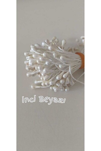 hobidaşım Beyaz Çiçek Poleni | 40’lı Paket | DIY & Hobi Malzemeleri