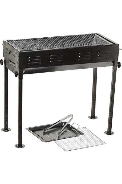 GO2CAMPS شواية فحم محمولة فاخرة مع ارتفاع قابل للتعديل