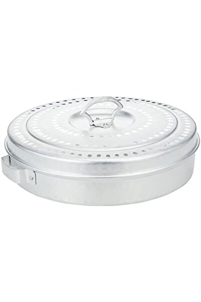 SAQOWARE Alsaqer Aluminium Kubbos Dabba | Traditional Arabic Bread Box | Regag Storage | Arabic Brea