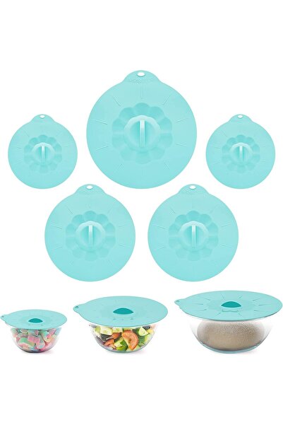 erorex أغطية سيليكون قابلة للتمدد، أغطية أواني مقاومة للحرارة في الميكروويف، 3 أحجام لأغطية الطعام القابلة لإعادة الاستخدام