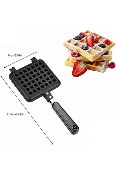 erorex قالب خبز، قالب وافل، صانع وافل، صينية وافل، آلة وافل، أدوات خبز حديدية غير لاصقة، اصنعها بنفسك