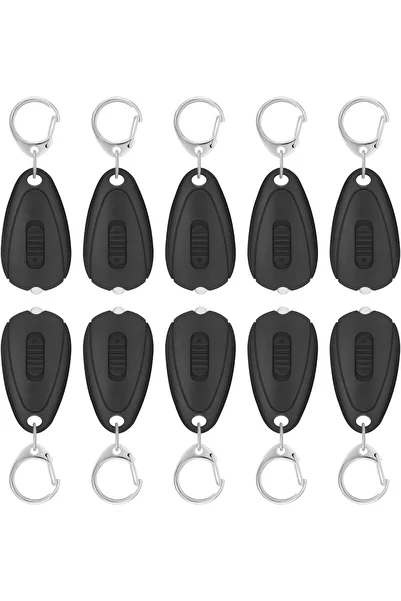 erorex Keychain Flashlight 10 Pcs Portable Mini Keychain Light Lumens Bright LED Key Ring Light Outdoor