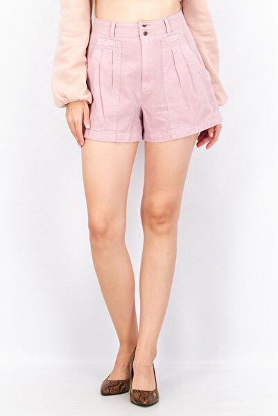 Universal Thread شورت نسائي سادة، لون أرجواني