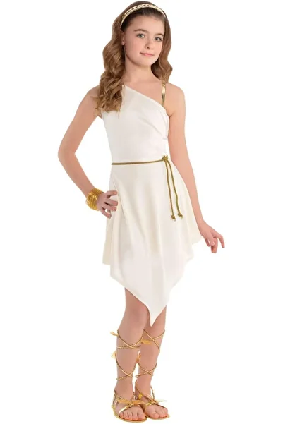erorex Goddess Dress Costume Outfit Child Standard