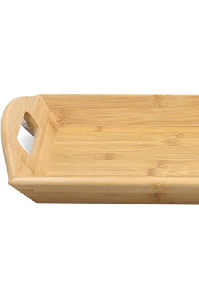 erorex High Quality Rectangular Shaped Bamboo Serving Tray Brown G19 Bx044S