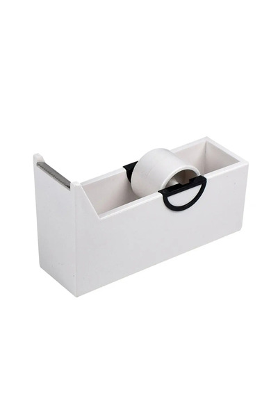 Choice1 حامل شريط تمديد الرموش العاجي، قاعدة شريط لاصق للرموش، موزع قاطع شريط لاصق للرموش، بلاستيك R