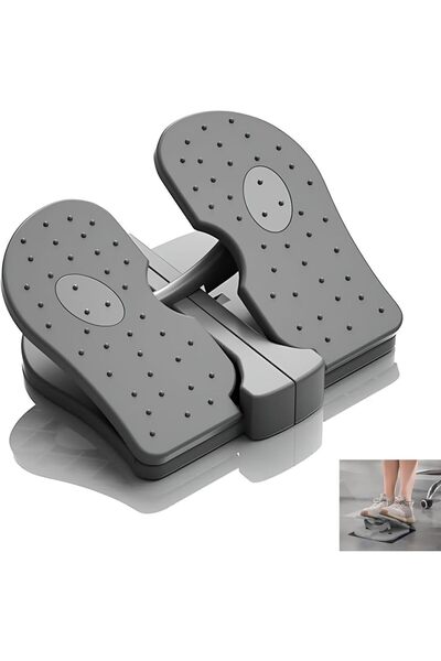erorex Mini Running Folding Pedal Exerciser Machine Gym Stair Stepper Massage Help Leg Muscles Foot Pedal