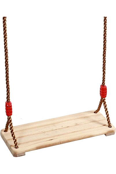erorex 15.8 X 6.3 Wooden Swing Hanging Wooden Tree Swings Seat Adjustable 48 83 Inches Cable 220 Lbs