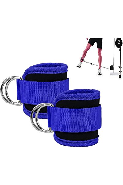 erorex أحزمة كاحل قابلة للتعديل، جهاز كابل، عبوة من قطعتين، أشرطة مقاومة، حلقات على شكل حرف D، أصفاد معصم مبطنة، الساق والأرداف