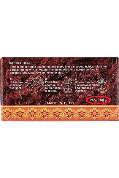 Alsaqer Bakhoor Charcoal-80 Pieces | Charco lite Bakhoor Charcoal | Long Lasting for Bakhoor and Inc