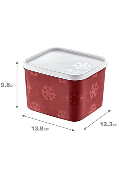 STOREMAX Sellbuyst 2'Li Set No Frost Storage Container Carmen 1250 ml Trendy 266450