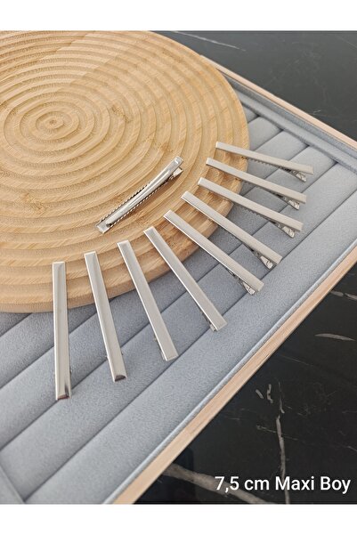 MutluBiDünya 10 Adet 7,5 Cm Maxi Boy Metal Pens Toka Jumbo Boy Pens Toka Büyü...