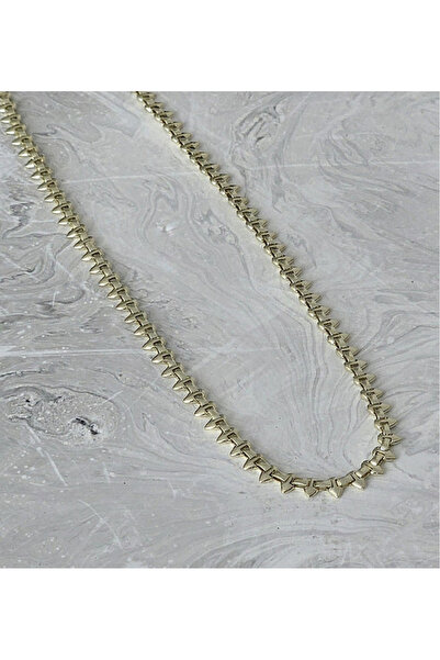 Studio Minibumu Triangle Detailed Necklace