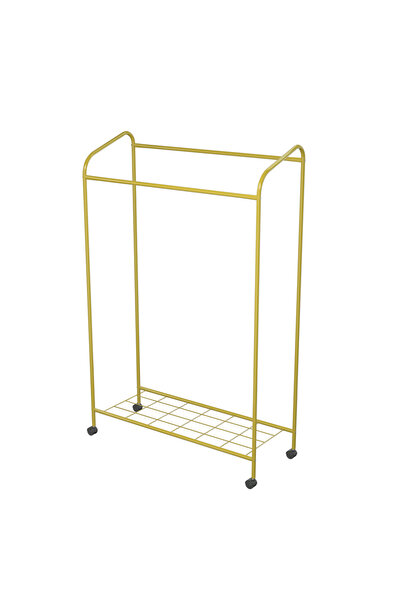 Metallica Concept Tekerlekli Armin Askılık Konfeksiyon Askılığı Ayaklı Tekerlekli Askılık