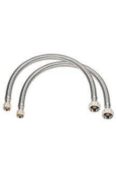 STOREMAX modaflux 3/8 Klozet Bağlantı Hortumu Çelik Bağlantı - 2 Adet 100 Cm ...
