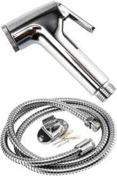 STOREMAX YAPI Krom Taharetmatik Şattaf Sprey Seti - Tuvalet Spreyi (El Duşu +...