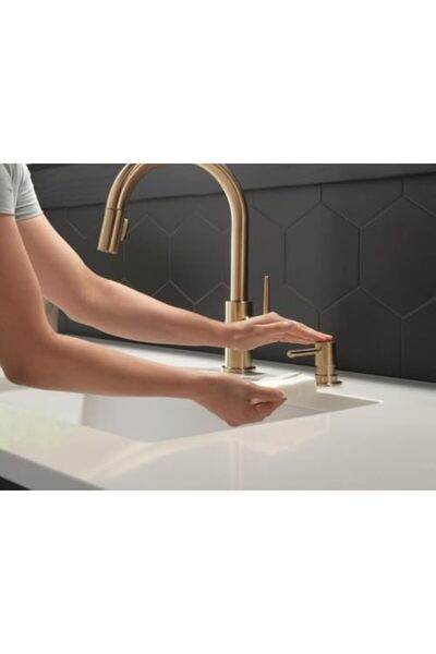 STOREMAX Sersashop Faucet Rp100734Cz Trinsic Metal Soap Dispenser, Champagne Bronze 266450