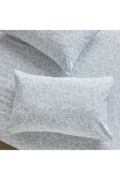 Generic طقم غطاء وسادة أمفورا من قطعتين - 50×75 سم