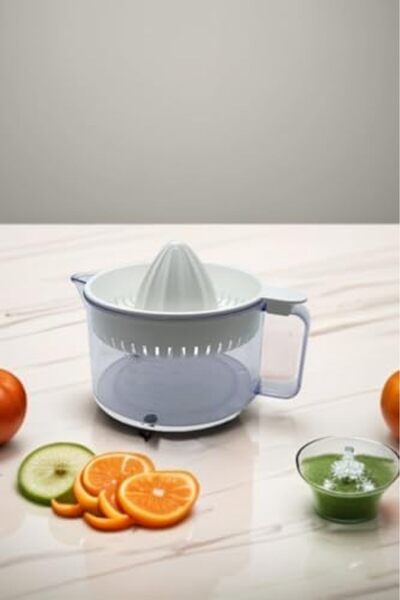 STOREMAX Sellbuyst Home Lemon Squeezer Citrus Orange Juicer White 500 ml Trendy 266450