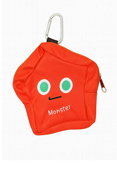 Xozza محفظة صغيرة وحافظة سماعات رأس مع سلسلة مفاتيح بتصميم وحش لطيف