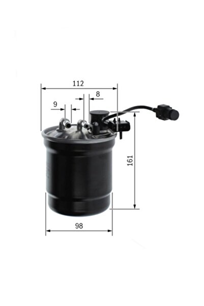 Bosch YAKIT MAZOT FİLTRE KOMPLE BORULU SOKETLİ FOCUS IV 1.5TDCI DURATORQ ECOB...