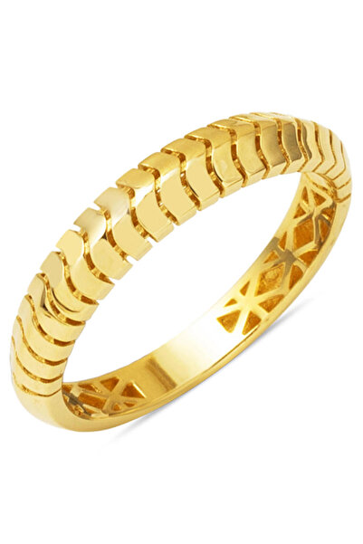 Bilezikci Taşsız 14 Ayar Altın Kadın Yüzük